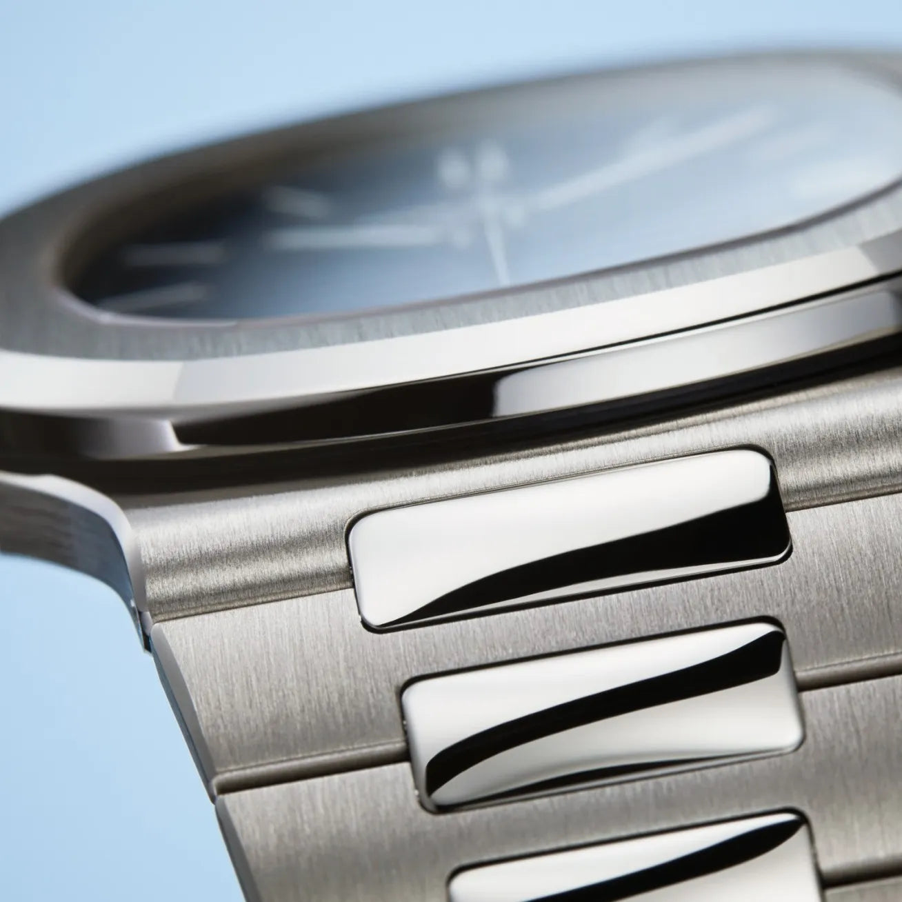 Bracelet de la montre SeikoMod Nautilus, confort et durabilité en acier inoxydable