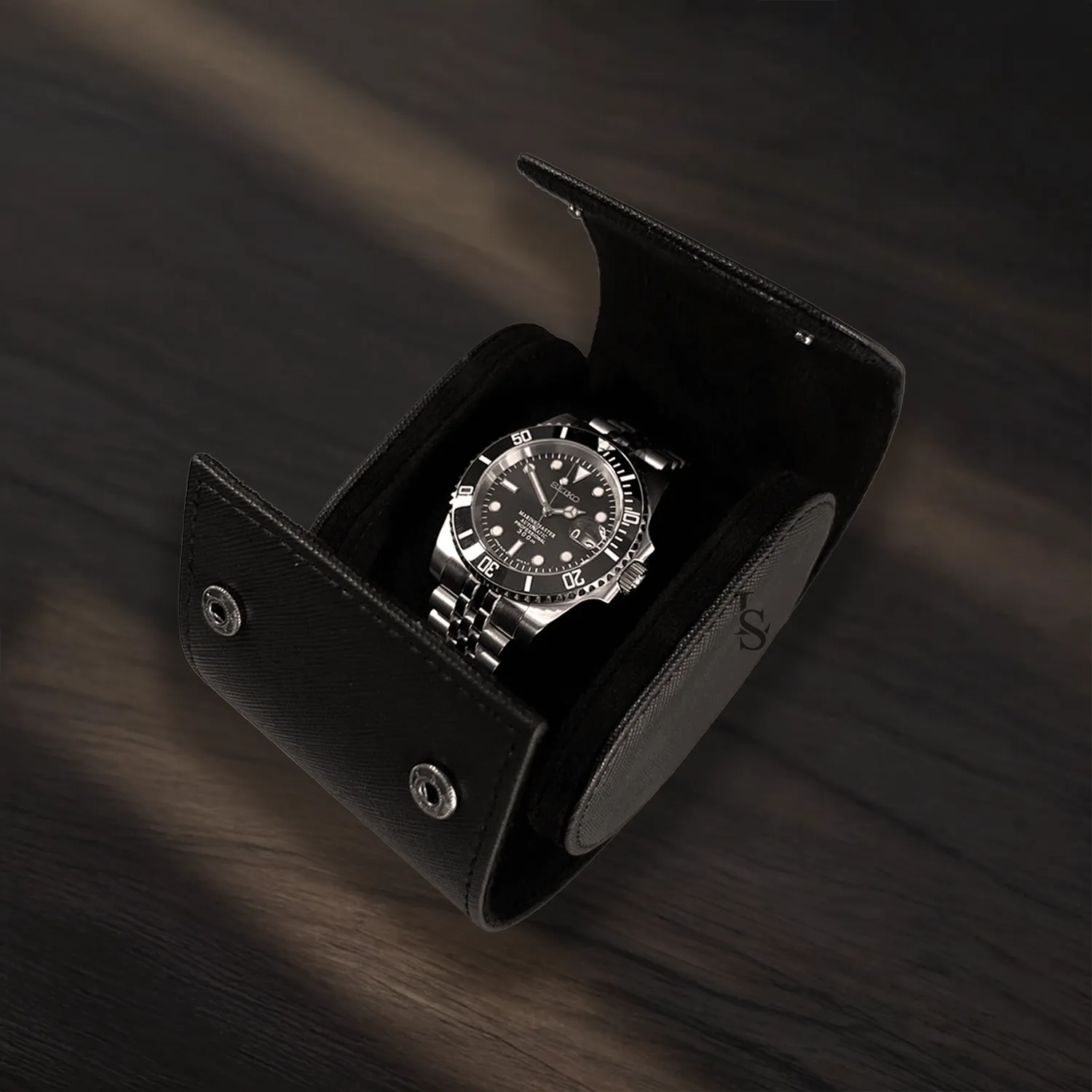Étui de montre en Cuir