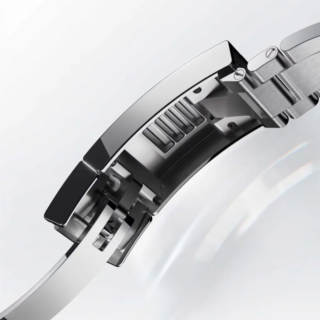 Fermoir déployant du bracelet SeikoMod Datejust, système d'extension Glidelock pour un ajustement précis et confortable