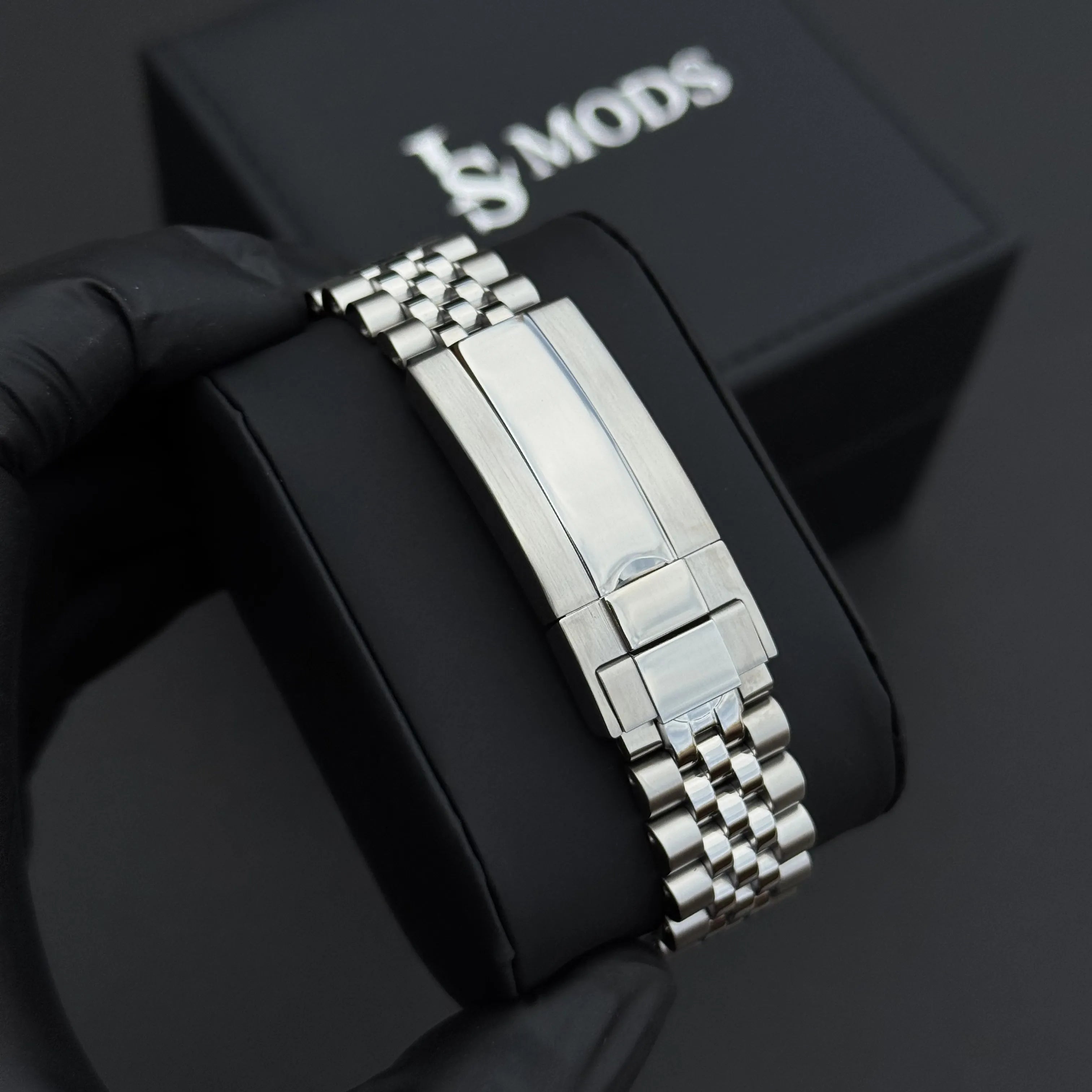 Bracelet Jubilé avec fermoir déployant de la montre Seiko Mod Datejust