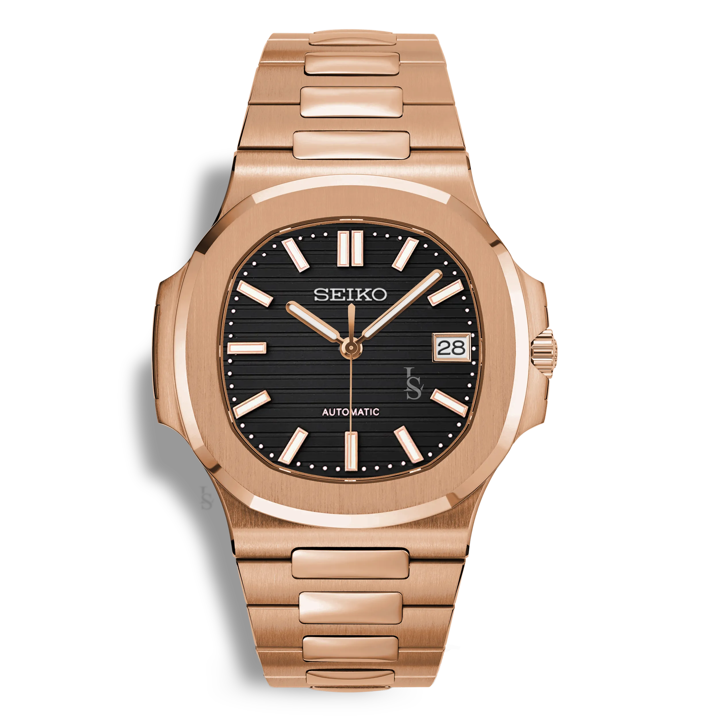 SeikoMod Nautilus Rose Gold
