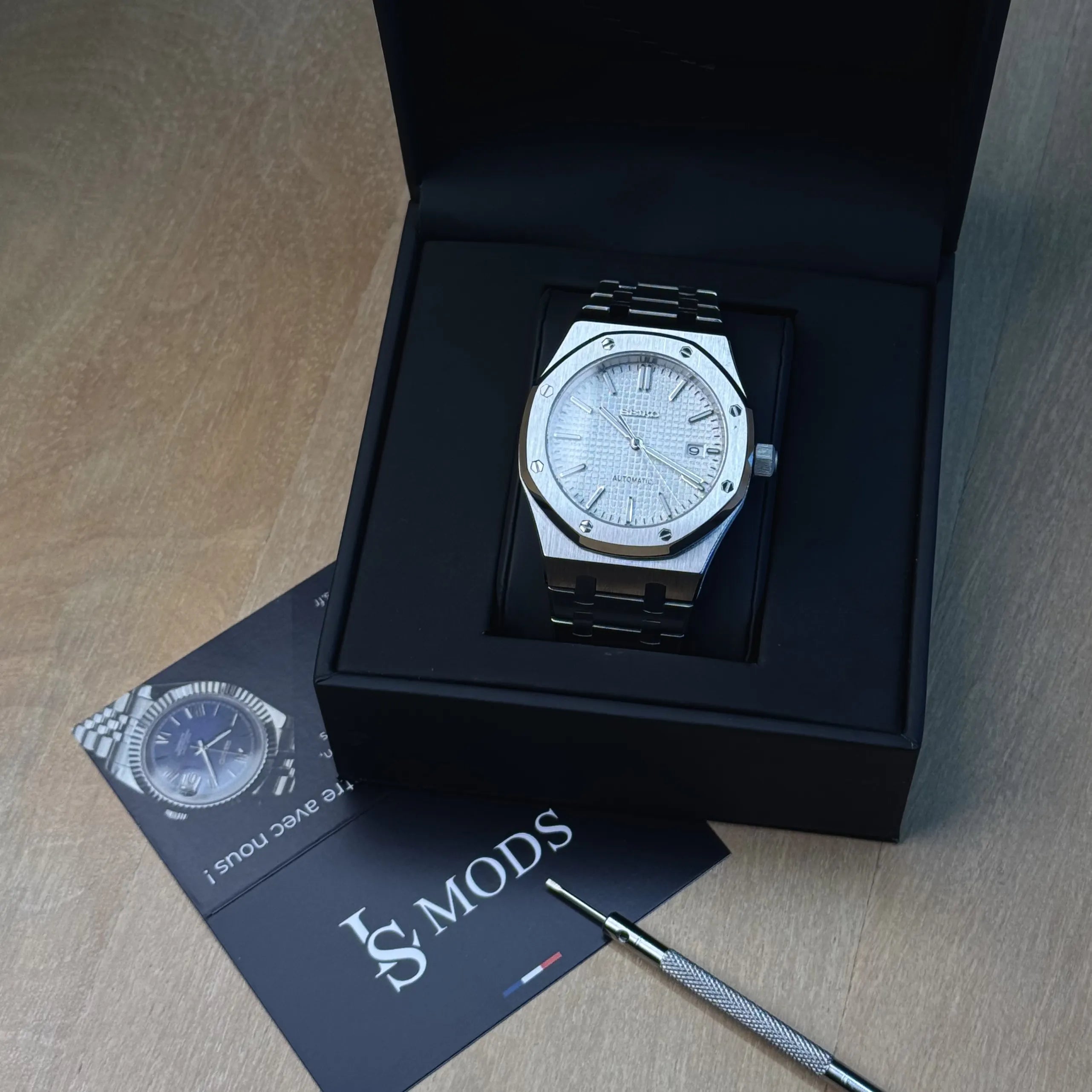 SeikoMod Royal Oak | White