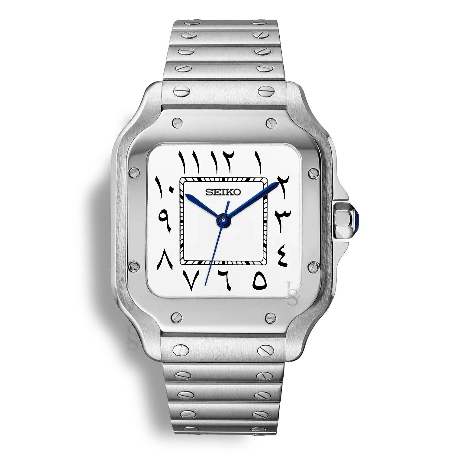 SeikoMod Santos Arabic Numerals