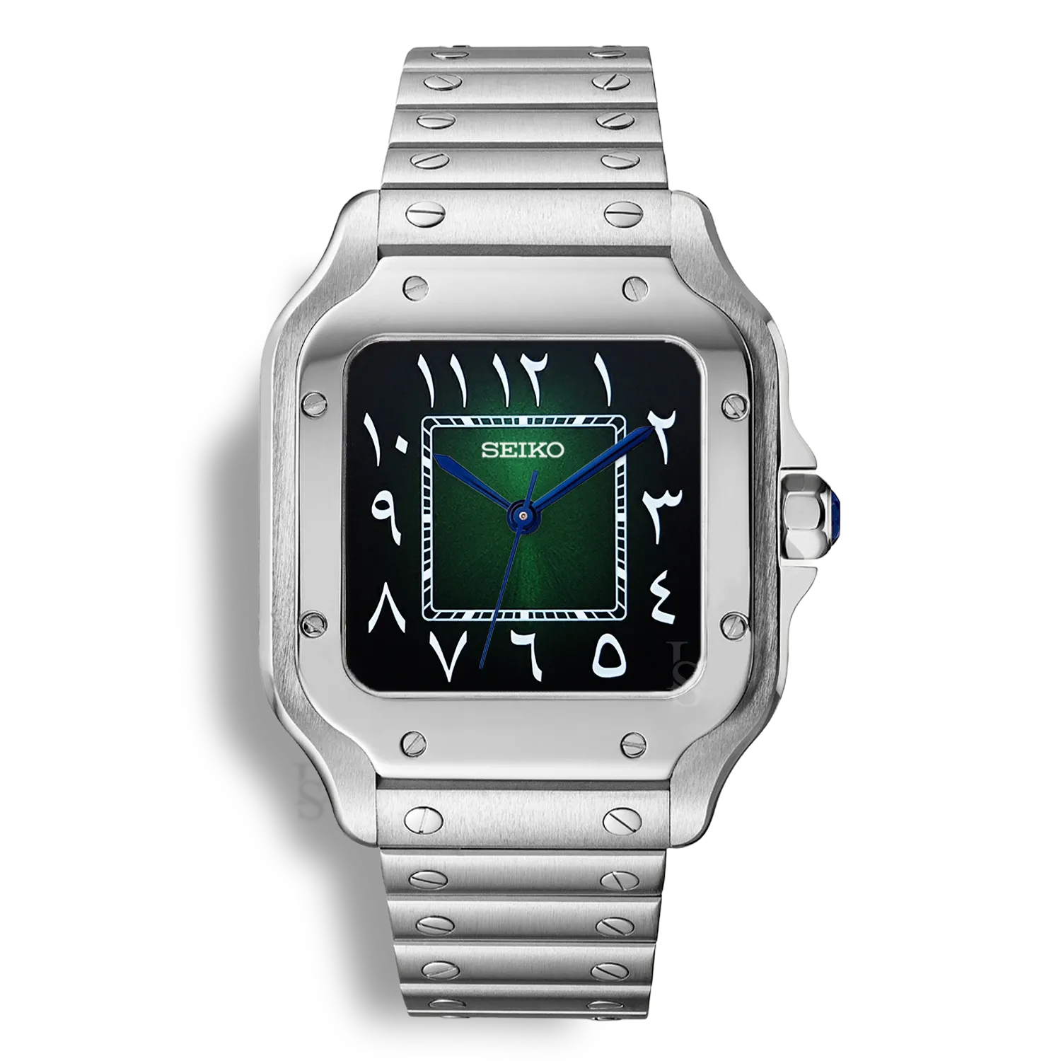 SeikoMod Santos Arabic Numerals