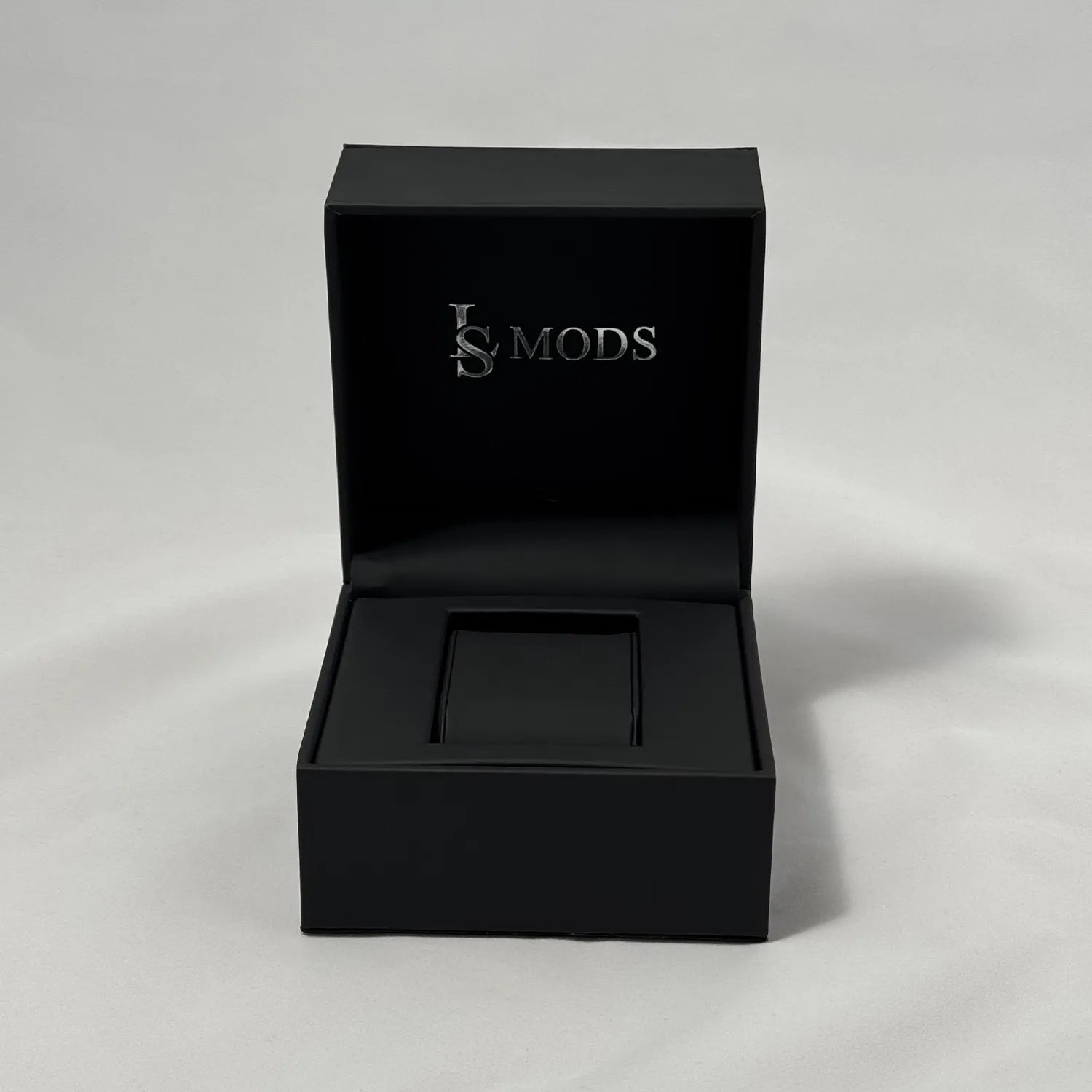 Boîte de Montre en Cuir Noir
