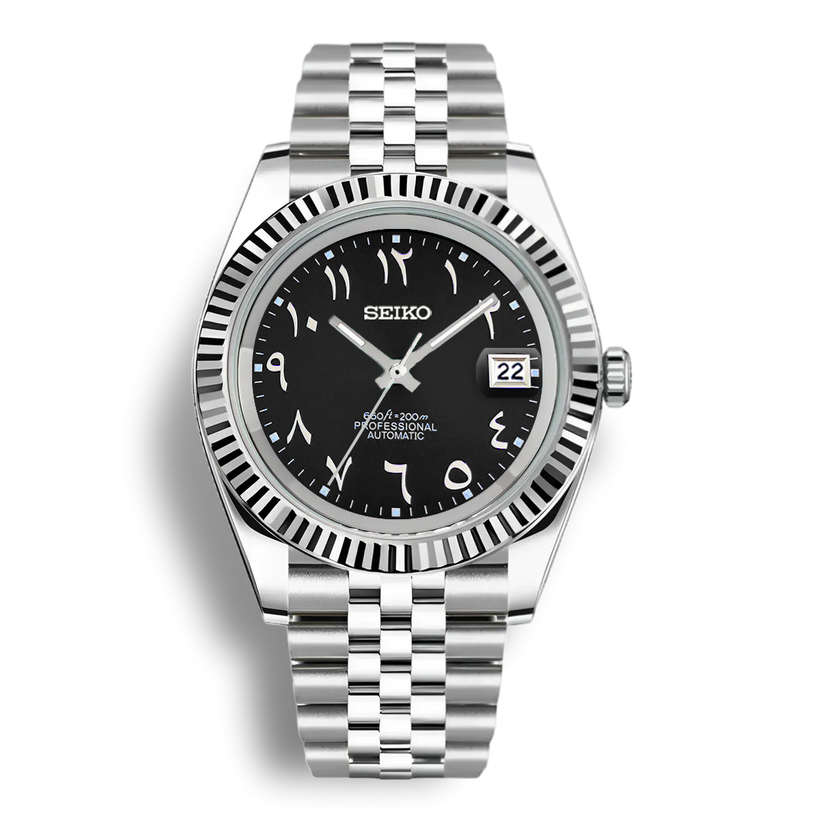 SeikoMod DateJust Professional Automatic mit arabischem Zifferblatt