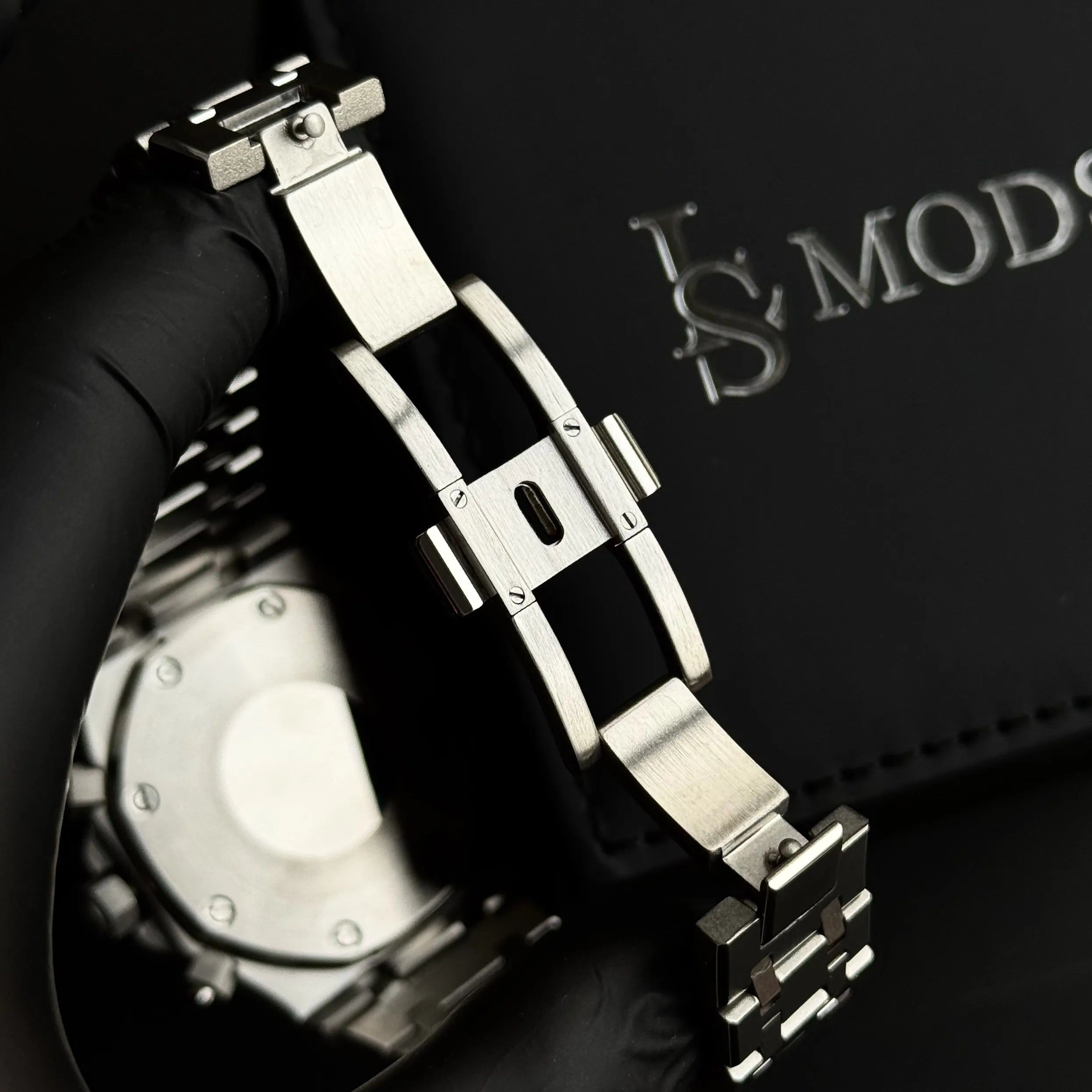 Double boucle déployante du bracelet Royal Oak SeikoMod