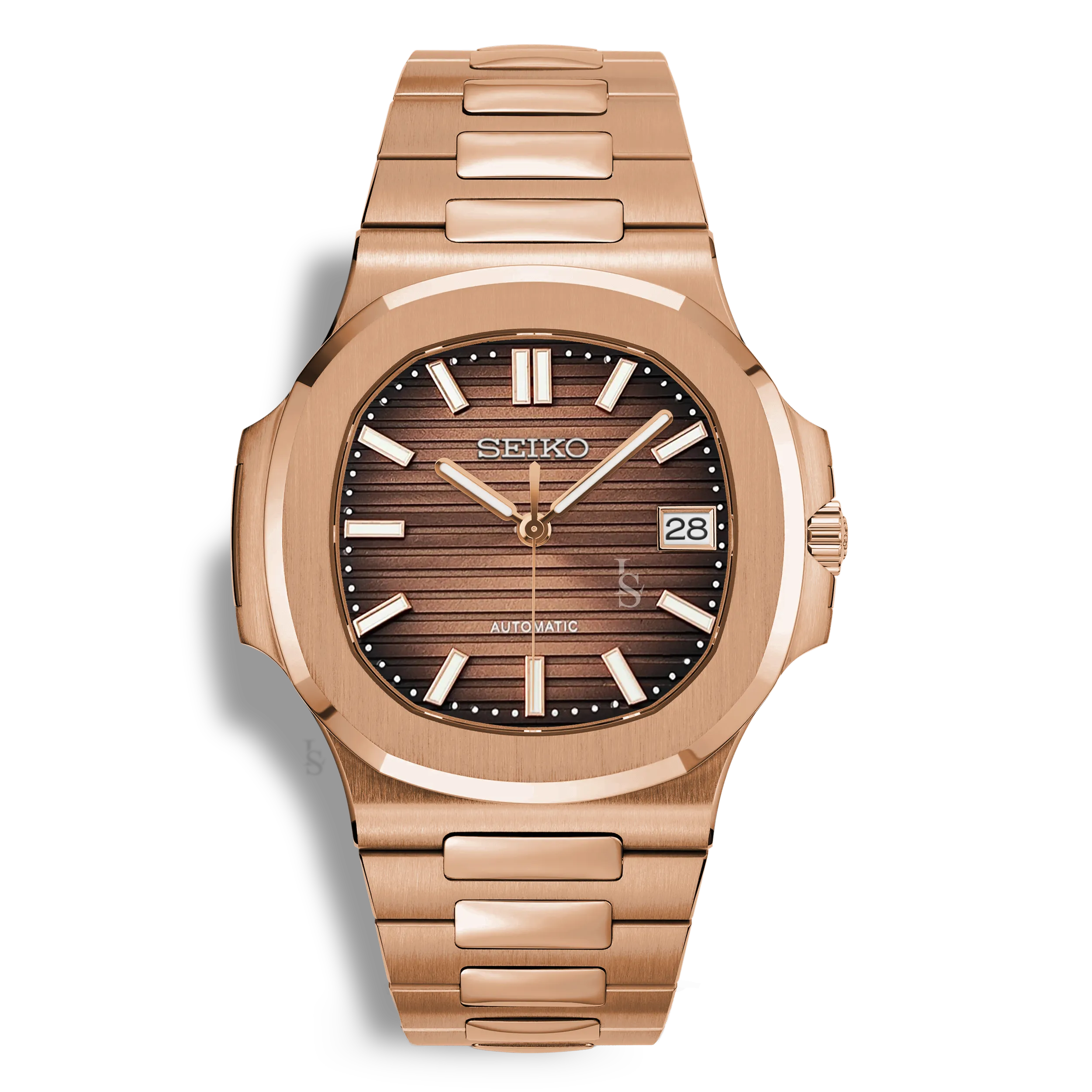 SeikoMod Nautilus Rose Gold