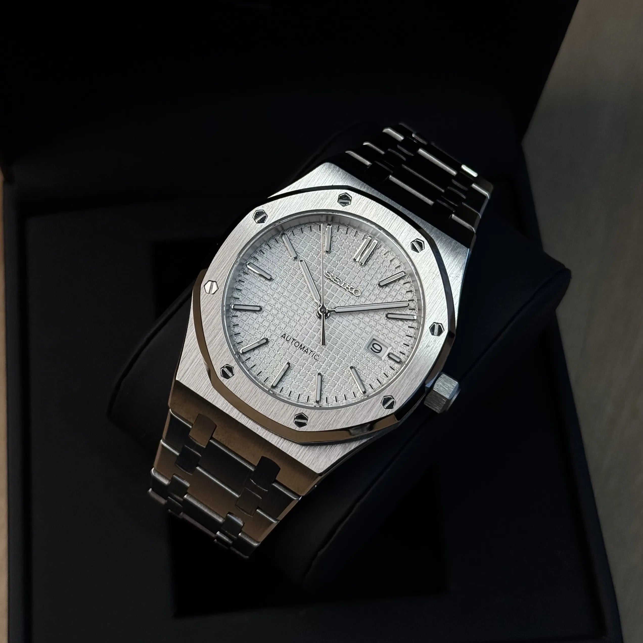 SeikoMod Royal Oak | White
