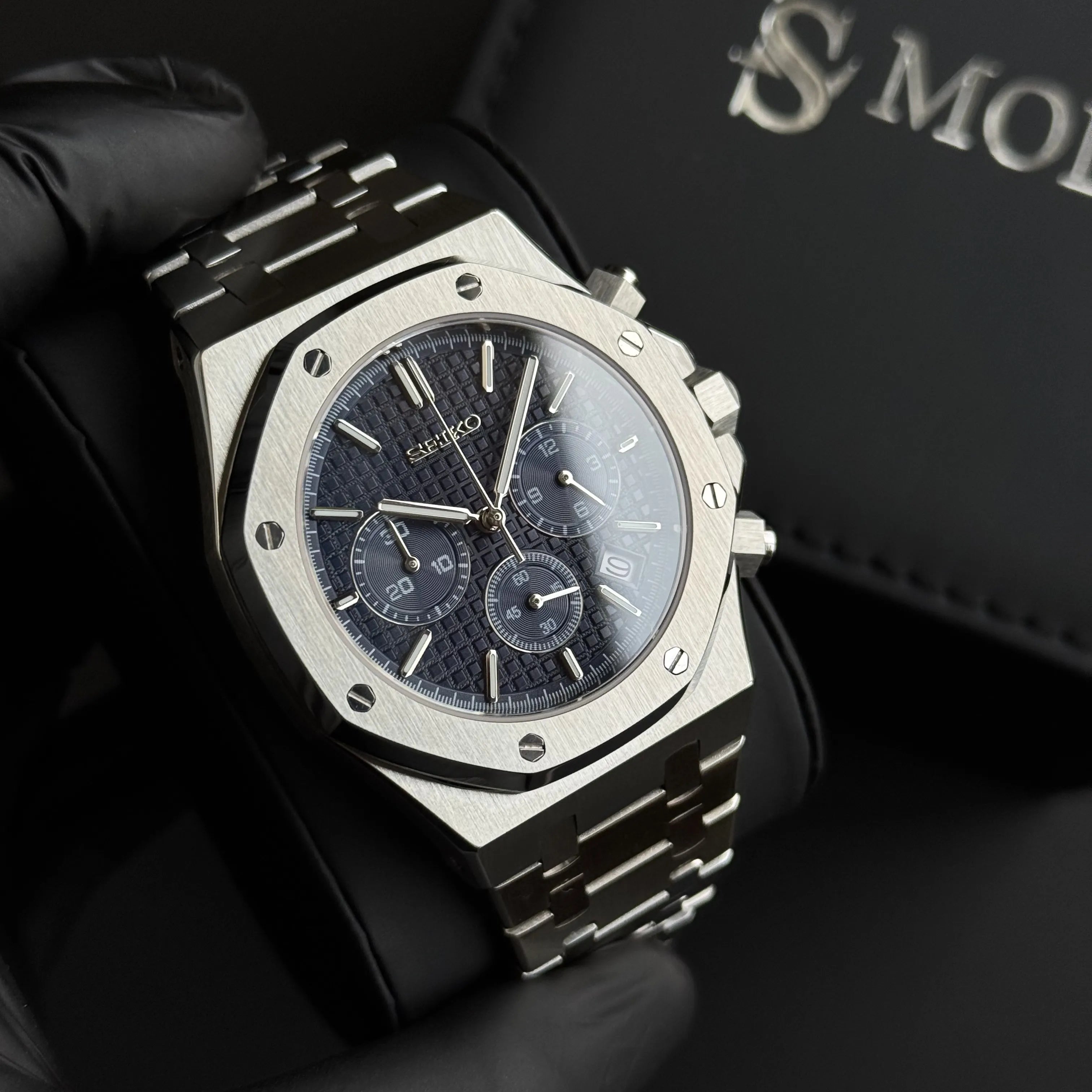 SeikoMod Royal Oak Chronographe