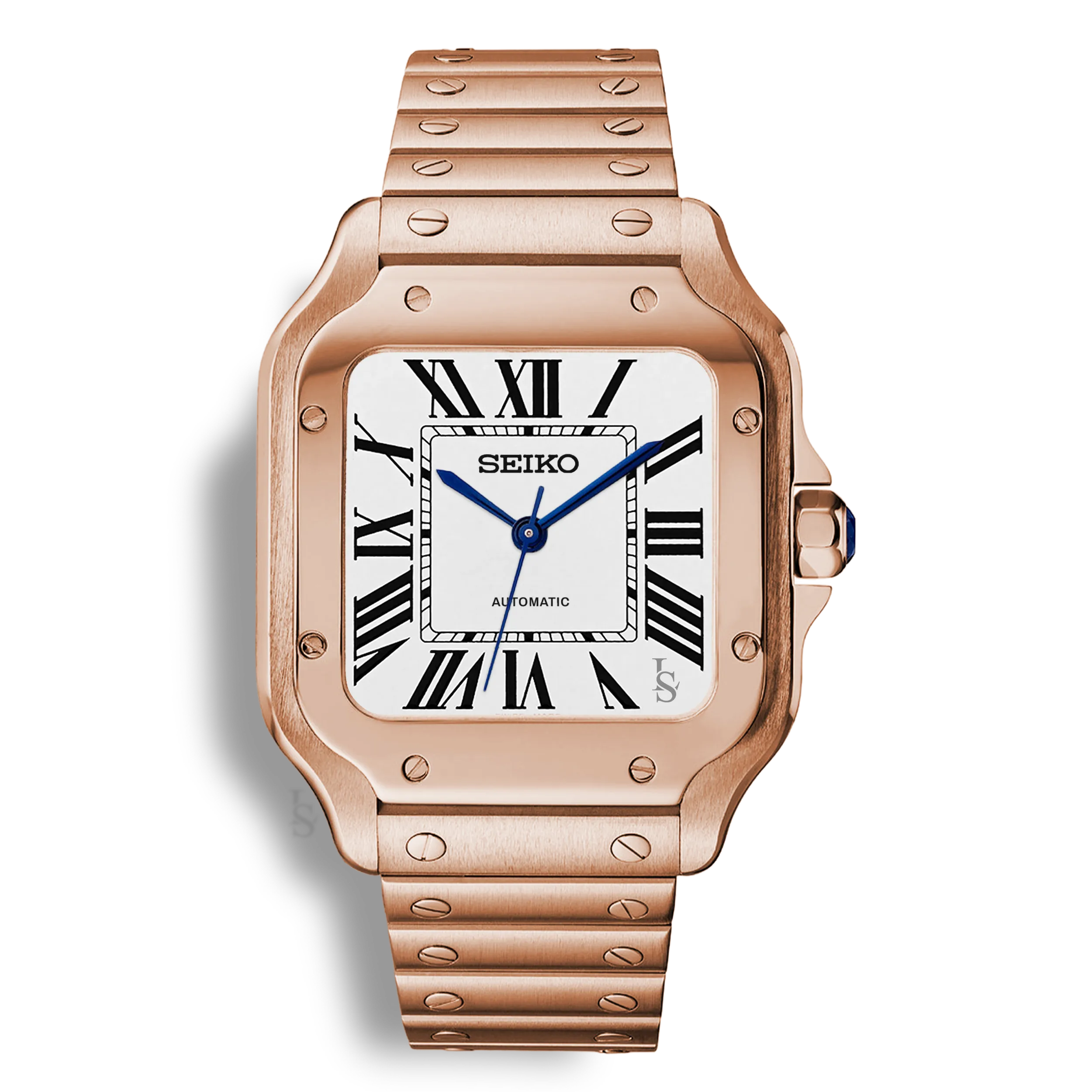 SeikoMod Santos Or Rose