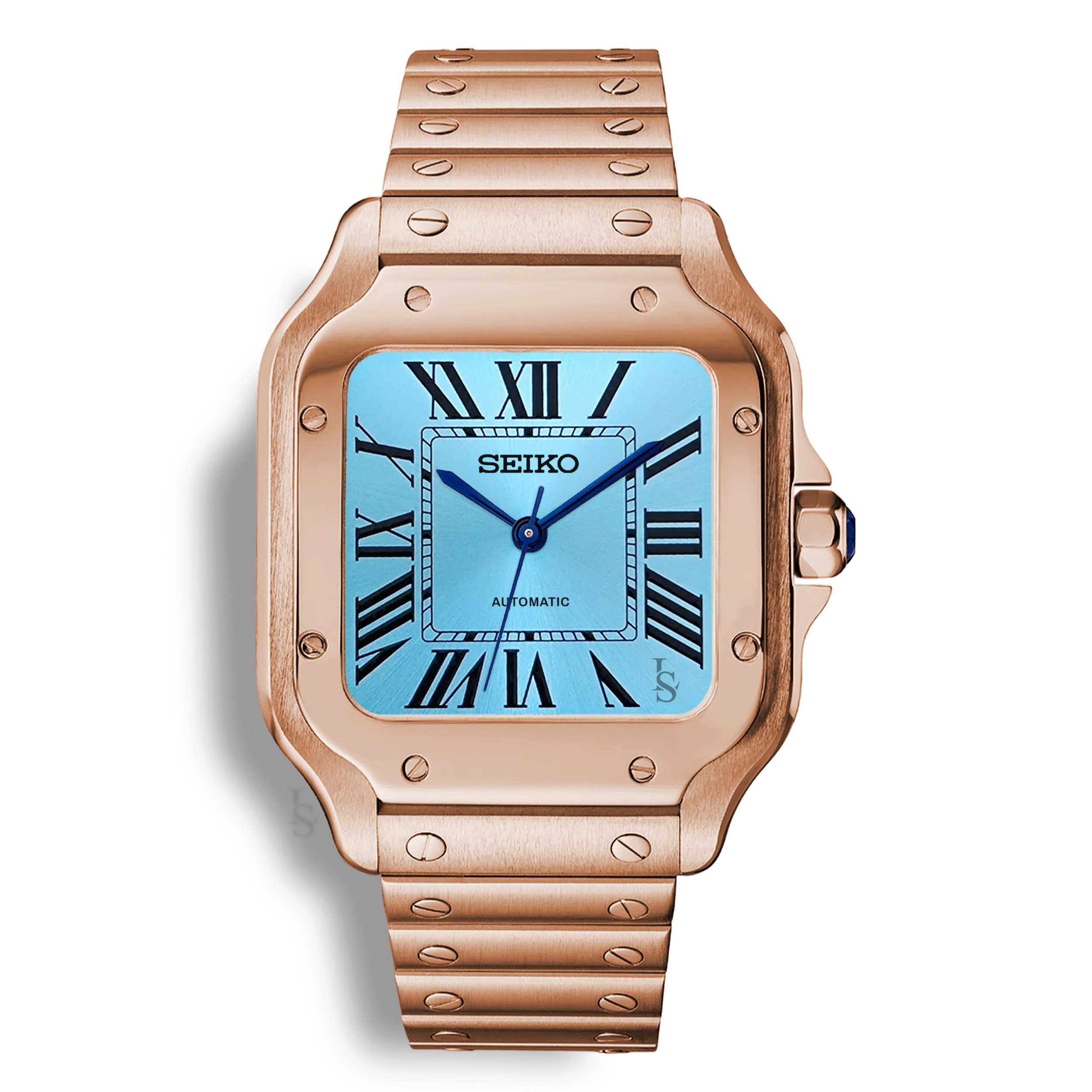 SeikoMod Santos Or Rose