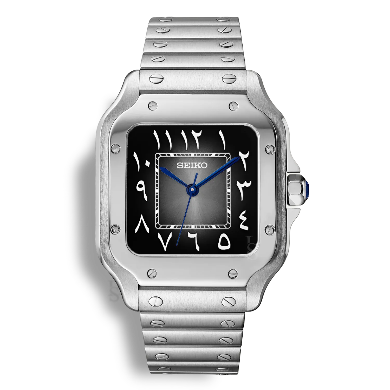 SeikoMod Santos Arabic Numerals