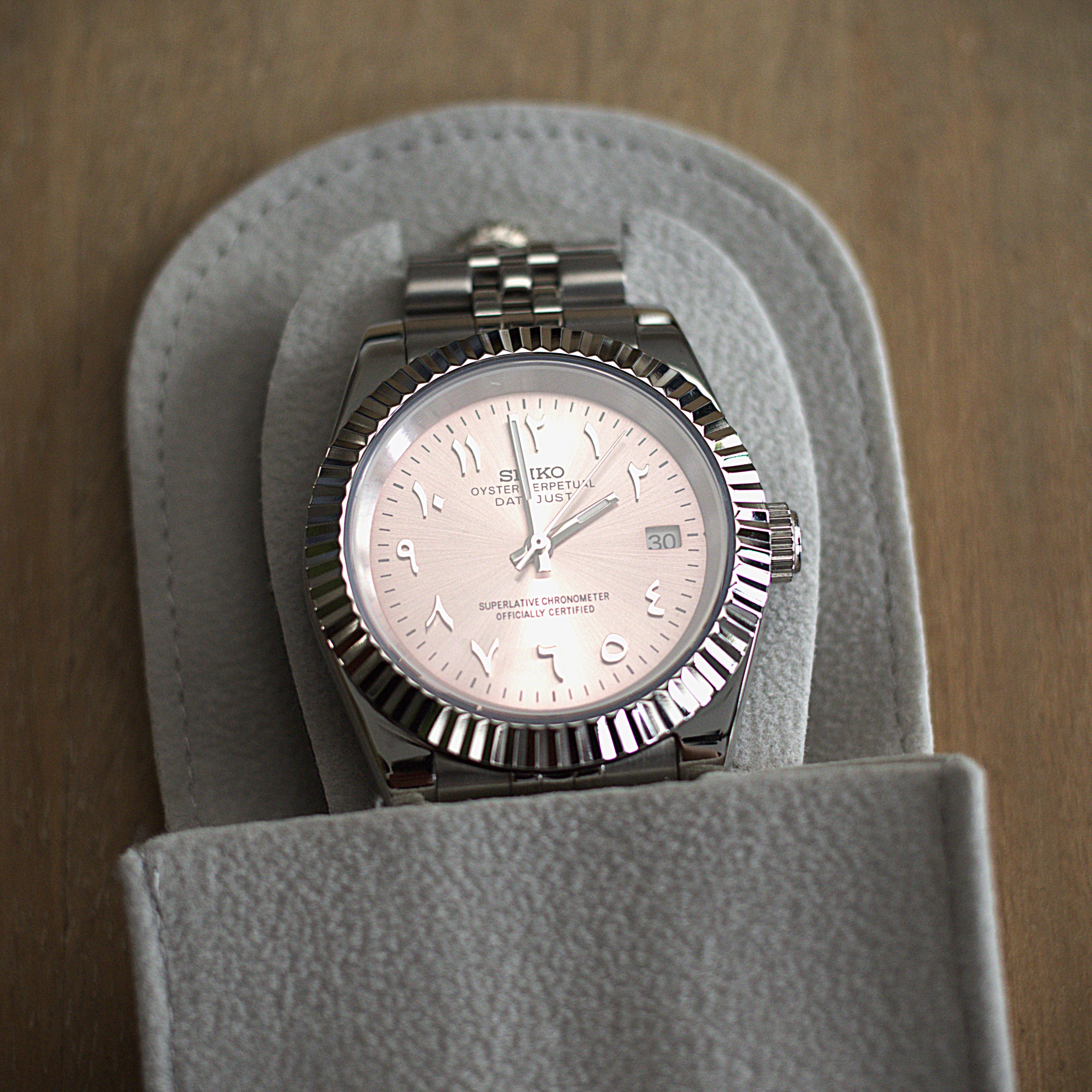 SeikoMod Arabic Dial - Pink